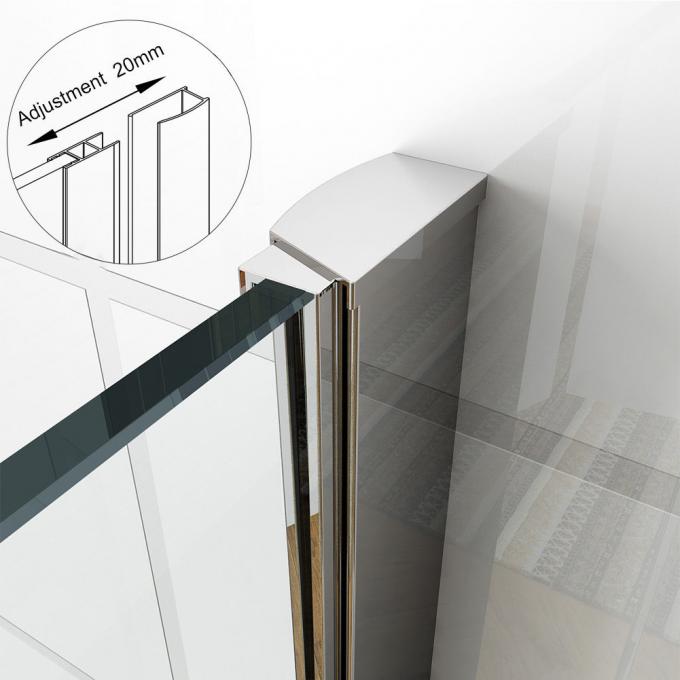Aluminum Extruded Profiles For Shower Cabin / Shower Room , Anodise