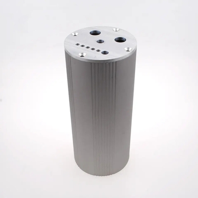 Sand Blasting Cnc Milling Machining Tube And Cover Aluminum 6061 Anodizing