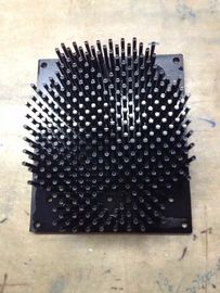 Highly Difficult 6063T5 Black Anodized Heatsink Cnc Machining Part With CNC Machining Drilling And Milling