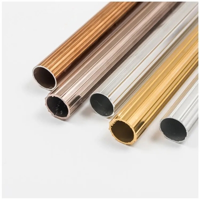 Custom Round Aluminium Tube Pipe Anodized T8 7000 Series