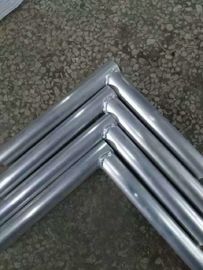 Aluminum CNC Machining Parts Welding Gtaw / Tig & Gmaw / Mig , Purpal Red Anodized Color