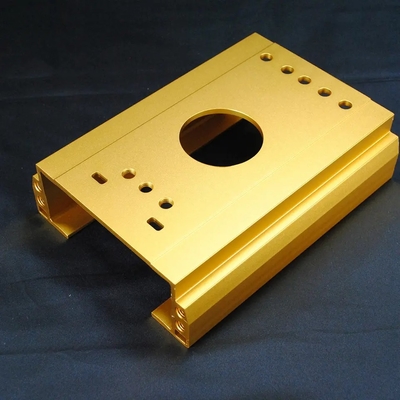 Custom Cnc Aluminum Profiles Enclosure Rectangular Ports ISO9001 6061