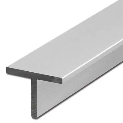 Brushed Surface Decorative Trim Aluminum T Shaped Extrusion Profiles