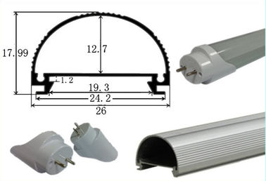1200mm 6063-T5 Aluminum Body Tube Parts T5 Integrated Aluminum Tube Housing