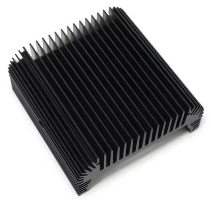 Industrial Aluminum Profile Shaped Heatsink Cnc Precision Machining Aluminum High-power High-density Tooth Heat Sink