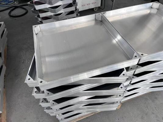 Locking Square Invisible Aluminum  Grass Recess Manhole Cover Durable Seal Recessed Access Cover for Road