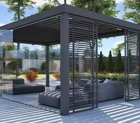 โรงงานจําหน่าย 6061 6063 T5 โปรไฟล์ผลักดันอลูมิเนียมสําหรับ Pergola